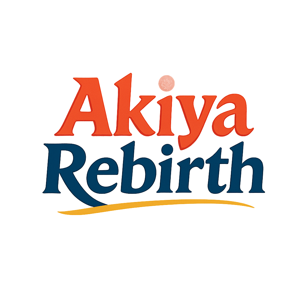 Akiya Rebirth Osaka Japan Logo