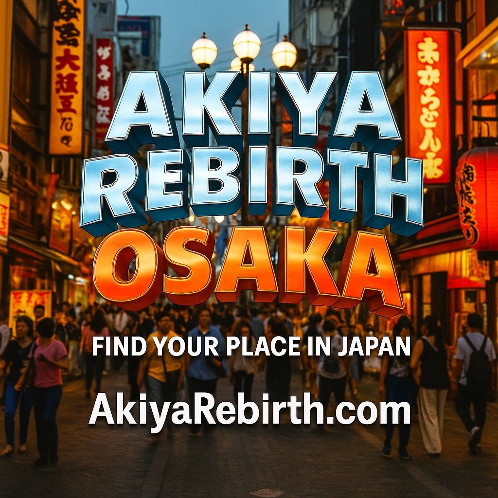 Akiya Rebirth Osaka Japan